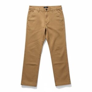 NWT Art Class Boys Straight Leg Chino Pants Casual Flat Front Reinforced Knee